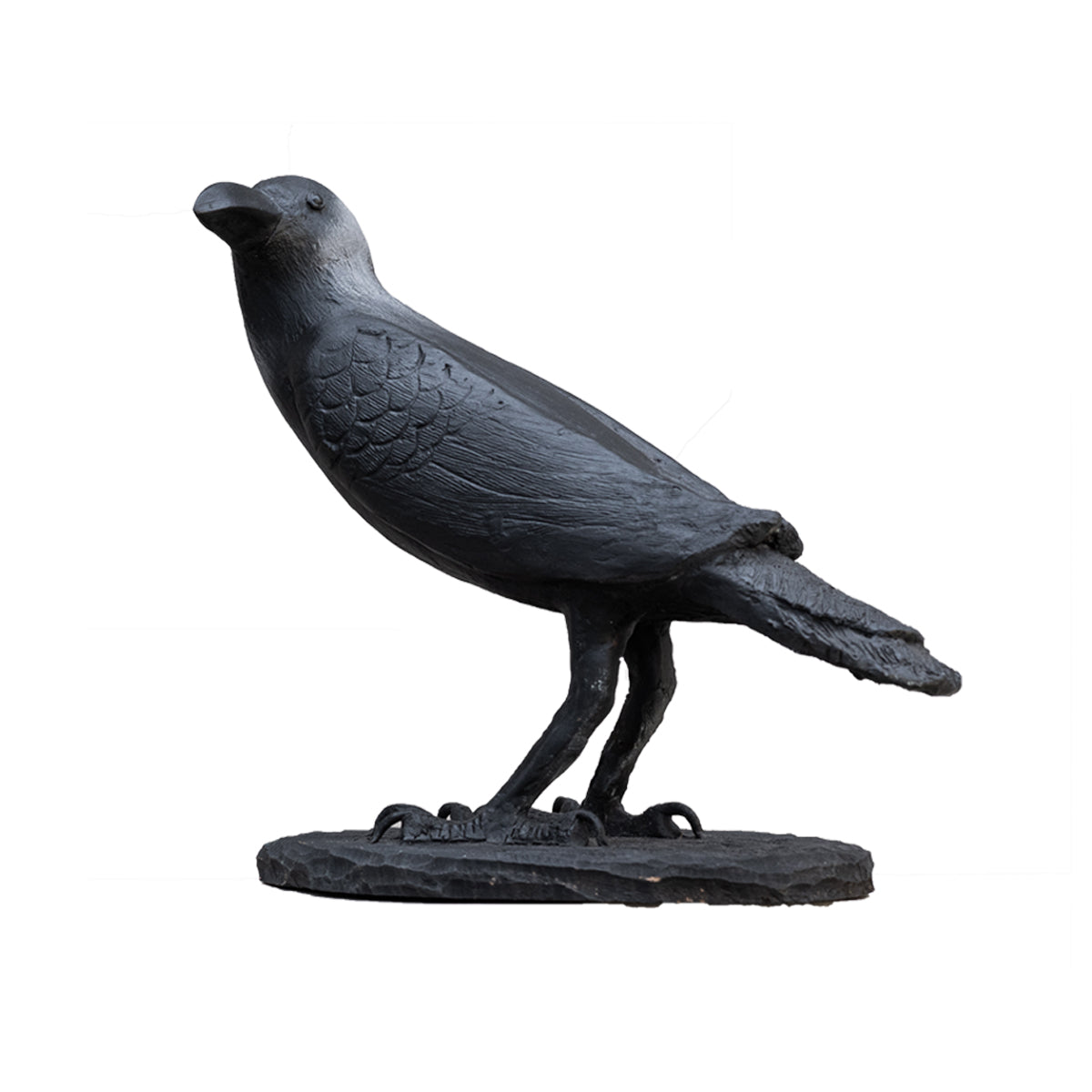 CROW — Terracotta Sculpture (Black)