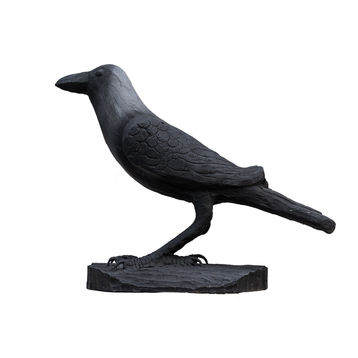 CROW — Terracotta Sculpture (Black)