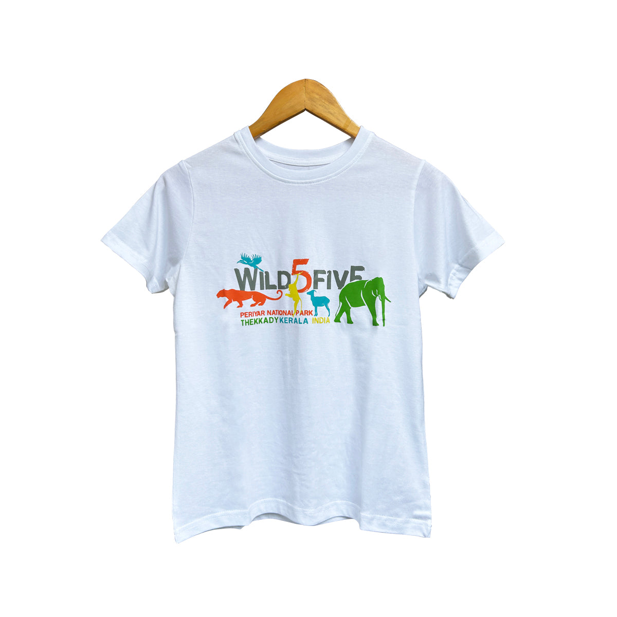 WildFive — Kids T-shirt (White)