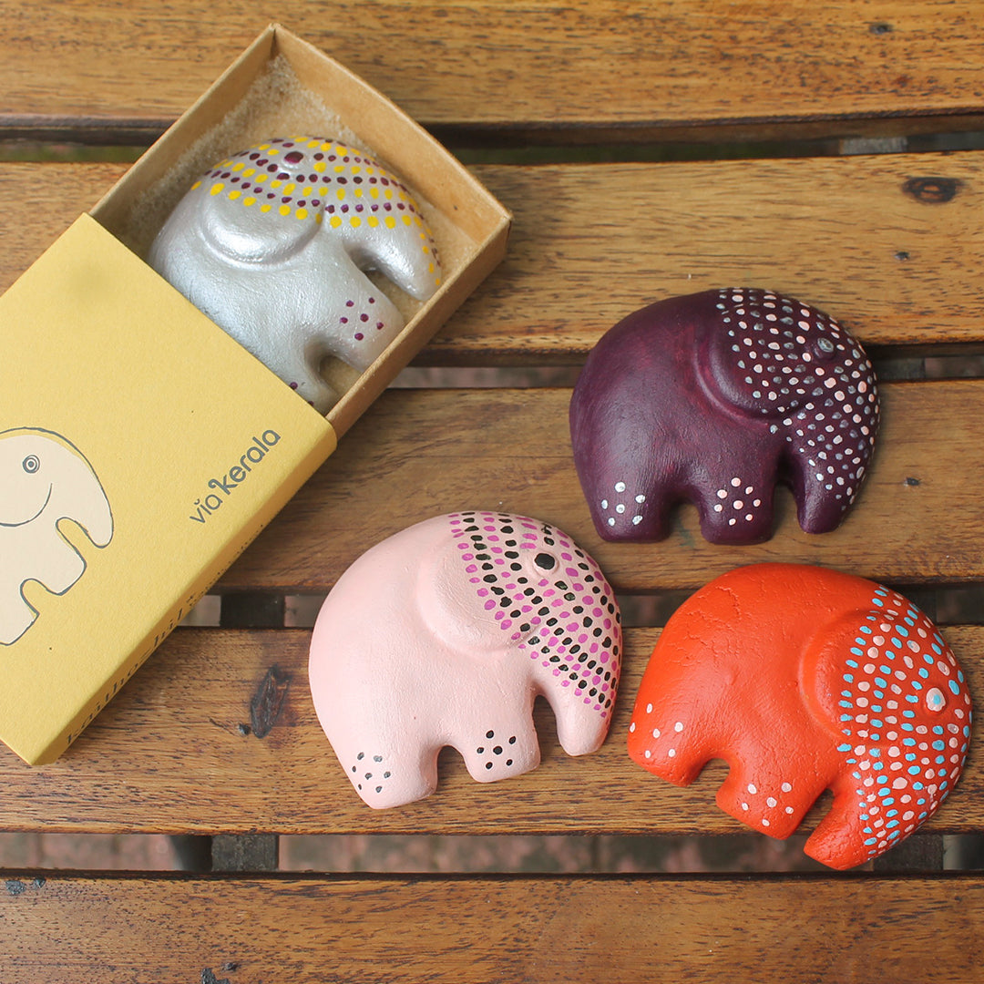 Elephant Terracotta Magnet