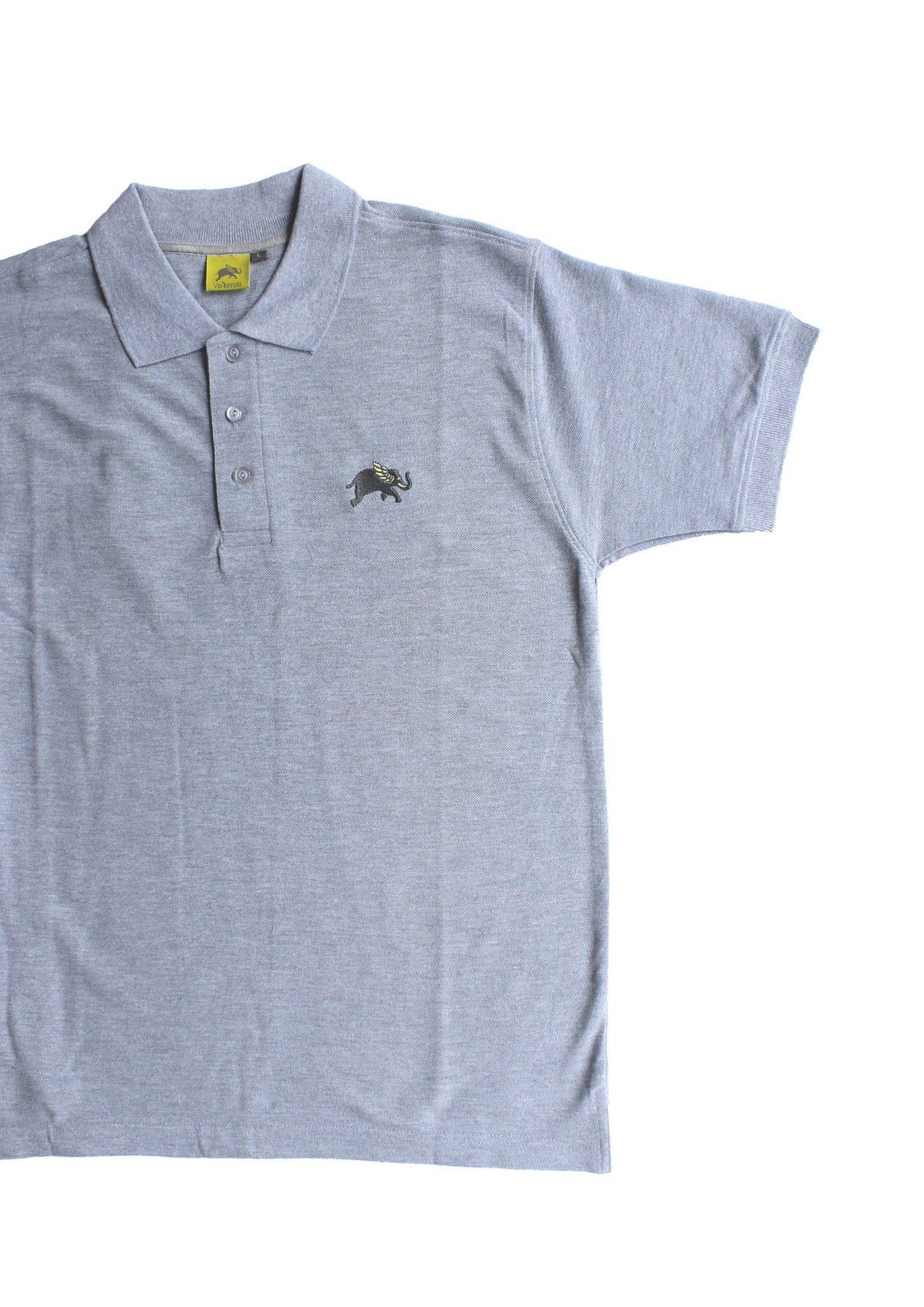 Polo Neck — Adults T-shirt (Grey)