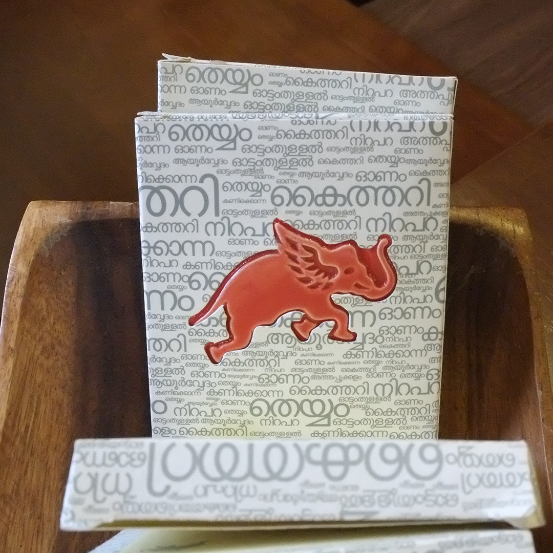 Flying Elephant Ceramic Magent