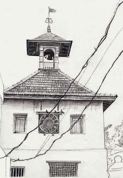 Bell tower of historic Kochi
