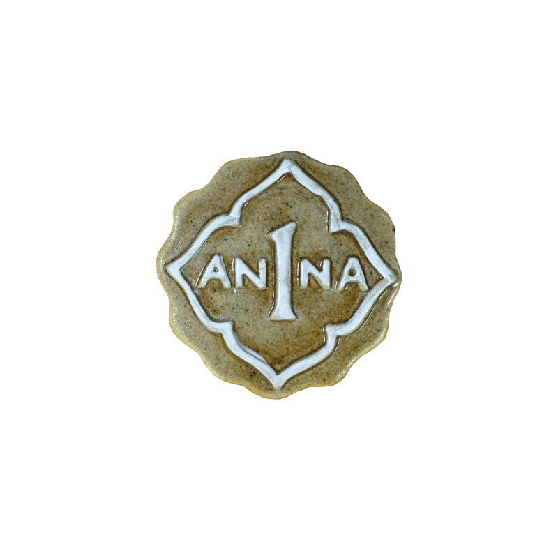 Vintage One Anna - Ceramic Coins