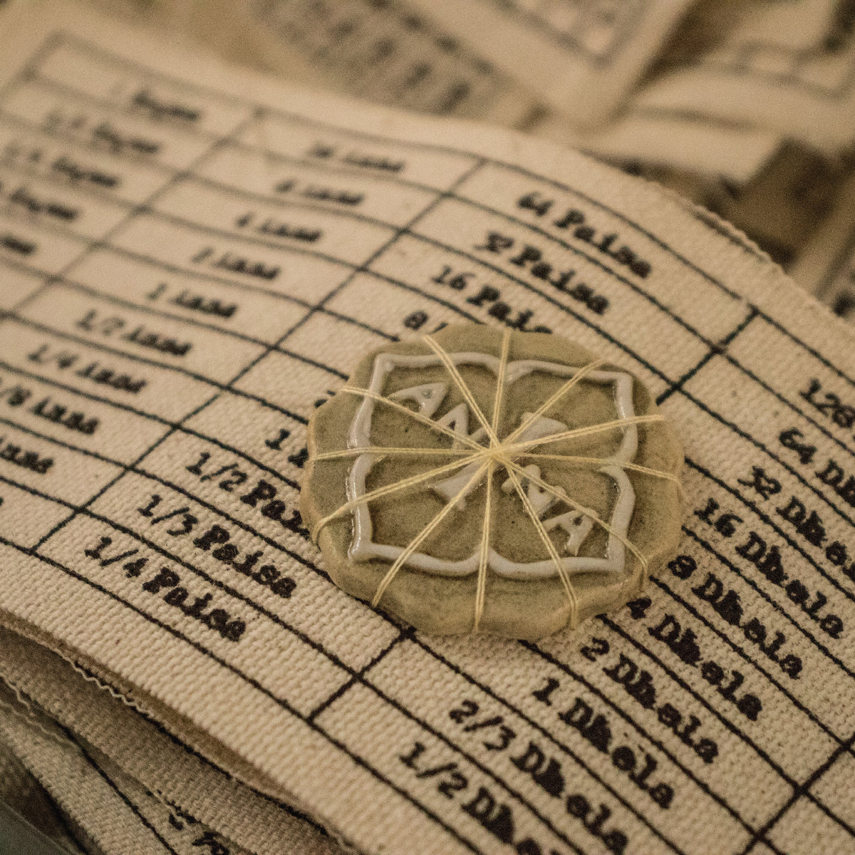 Vintage One Anna - Ceramic Coins