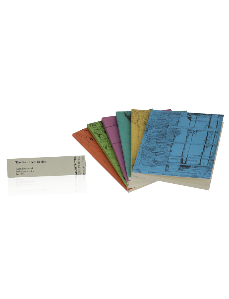 Fort Kochi Series Journals (Set of 2 - Yellow / Blue)