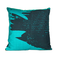 Heads or Tails - Fish Cushion Cover - Marine Green