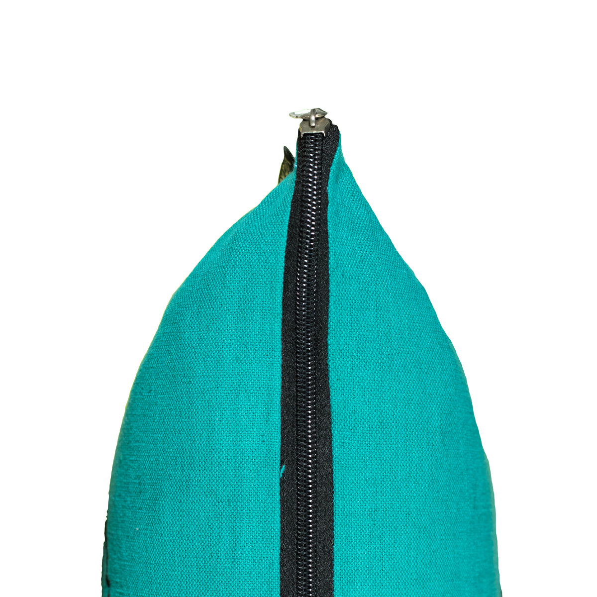 Heads or Tails — Fish Cushion Cover (Marine Green)