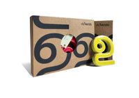 Handmade Ceramic Letters - Malayalam Alphabet Uu - Assorted Colours
