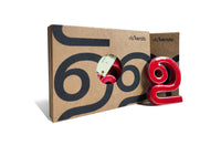 Handmade Ceramic Letters - Malayalam Alphabet Uu - Assorted Colours