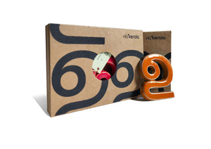 Handmade Ceramic Letters - Malayalam Alphabet Uu - Assorted Colours