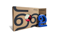 Handmade Ceramic Letters - Malayalam Alphabet Uu - Assorted Colours