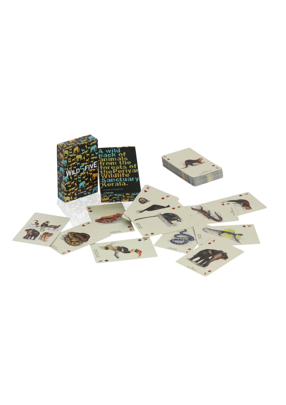 Wild 5 Five - Playing Cards
