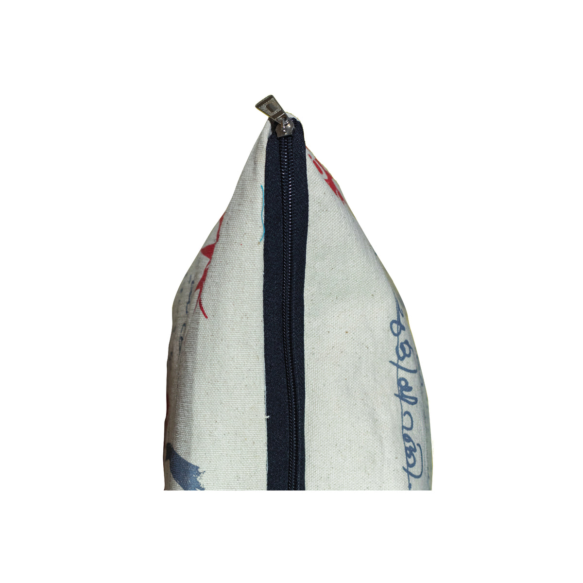 Vedikettu Cushion Cover (Ivory White)