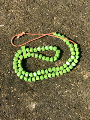 Green Terracotta Necklace