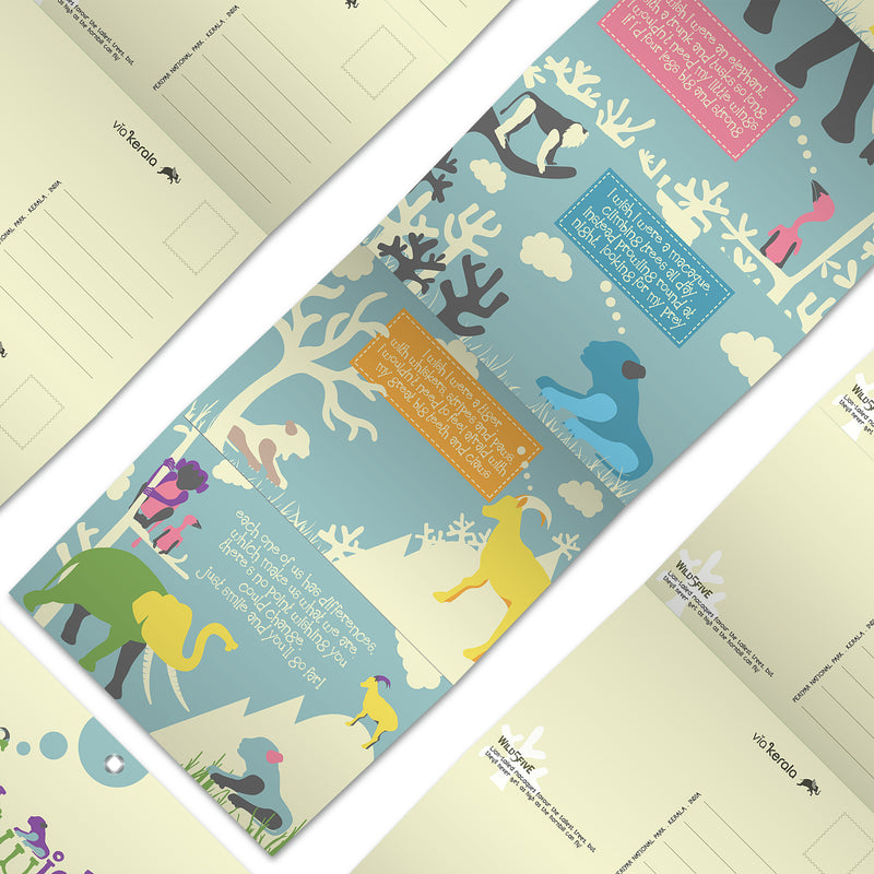 Wild Wishes - Foldable Book Poster