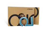 Handmade Ceramic Letters - Malayalam Alphabet Va - Assorted Colours
